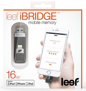 Leef iBRIDGE Lightning端子つきUSBメモリー 16GB