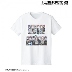 『十三機兵防衛圏』 集合 Ani-Art Tシャツレディース（サイズ／XL）