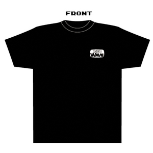 ファミ通WAVE Tシャツ:logo back ブラック/Sサイズ