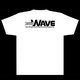 ファミ通WAVE Tシャツ:logo back ホワイト/Sサイズ