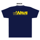 ファミ通WAVE Tシャツ:logo back ネイビー/Sサイズ