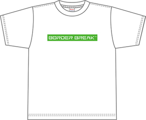 『BORDER BREAK』兵装Tシャツ(WHITE)(Mサイズ)