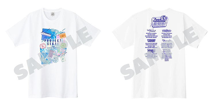 プロジェクトセカイ 3rd Anniversary 感謝祭』Ｔシャツ Lサイズ｜エビテン