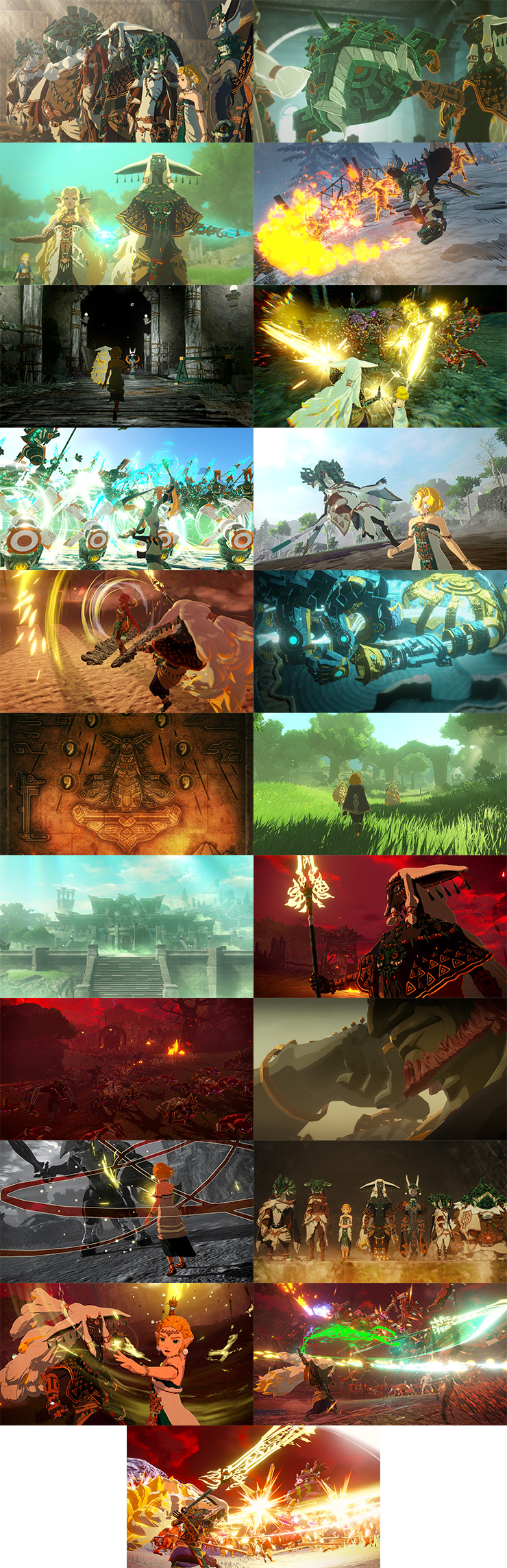 ゼルダの伝説、限定ポスター(Gold Foil・7作品・限定75枚販売) サントリー「BOSS」と「ゼルダの伝説 ティアーズオブザ