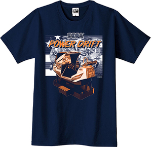SEGAアーケードコレクションTシャツ「パワードリフト」 M