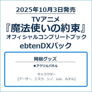TVアニメ『魔法使いの約束』オフィシャルコンプリートブック ebtenDXパック アクリルパネル付き