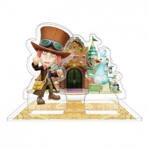 『ファンタジーライフi グルグルの竜と時をぬすむ少女』 オリジナルアクリルジオラマ ギルドハウス (エドワード＆トリップ)