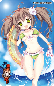 秋葉原電気外祭り 2011 Summer テレホンカード あなぽん（すたじお緑茶）
