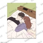 【KADOKAWAショップ限定】深町なか『ふたり綴り こうきとさち』 複製サイン入りキャンバスアート　A