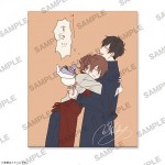 【KADOKAWAショップ限定】深町なか『ふたり綴り こうきとさち』 複製サイン入りキャンバスアート　B