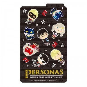 PERSONA5 Design Produced by Sanrio ドレスステッカー ミニキャラ