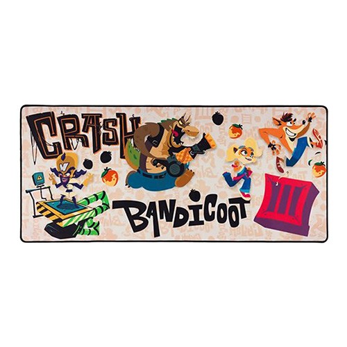 【Crash Bandicoot】マウスマット ”イラスト”