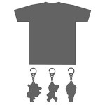 週刊ファミ通 2025年10月30日号『グノーシア』Tシャツ：Sサイズ +アクリルキーホルダー３種セット