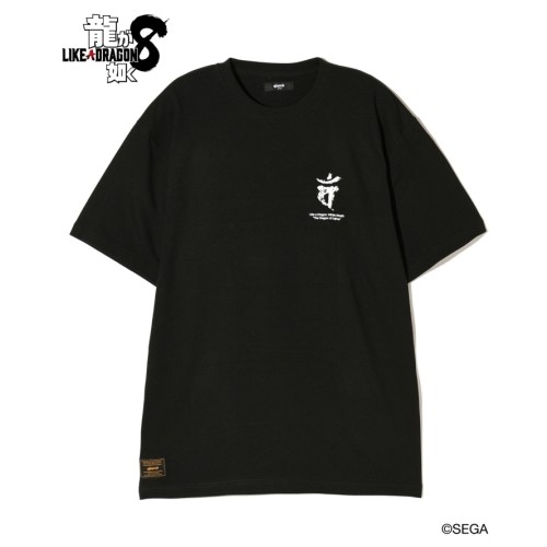 【龍が如く8 × glamb】Kazuma Kiryu T-shirts Black L