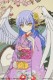 Angel Beats! Ukiyo-E Woodblock Print “Angel Beneath Cherry Blossoms, Kanade Tachibana”