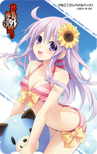 秋葉原電気外祭り 2011 Summer テレホンカード つなこ（コンパイルハート）