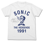 ソニック・ザ・ヘッジホッグ ソニック1991Tシャツ WHITE-L