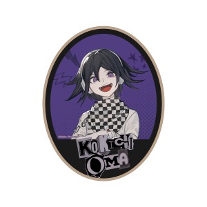 ダンガンロンパシリーズ lackさんイラスト 王馬 小吉 ヘッドフォンver. ダイカットステッカー