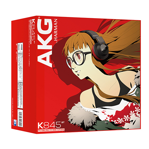 ワイヤレスヘッドホン Akg K845bt P5 Sakura Futaba Edition エビテン