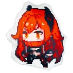 勝利の女神：NIKKE　エリア防衛戦2ND限定商品  ダイカットクッション＜レッドフード＞