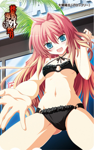 秋葉原電気外祭り 2011 Summer テレホンカード 大場陽炎（ブロッコリー）