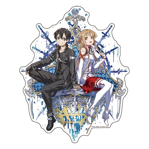 ソードアート・オンライン ゲーム10周年記念 デカステッカー