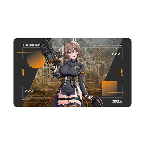 NIKKE レッドフード 描き下ろしマルチデスクマット タクティカルファッション 勝利の女神：NIKKE LOVECACAOさんイラスト アニス タクティカル