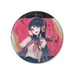ダンガンロンパシリーズ lackさんイラスト 舞園 さやか ヘッドフォンver. BIG缶バッジ