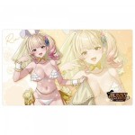 『バニーガーデン』描き下ろしラバーマット(凜/バニーウエディング水着)