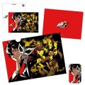 P5R クリアファイル＆ポストカード＆缶バッジセット