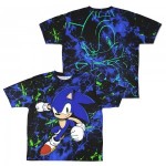 音速のハリネズミ ソニック 両面フルグラフィックTシャツ/-L