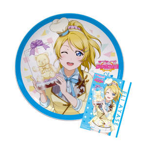 ラブライブ! カラープレート+ブロマイド(絢瀬絵里)