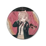 ダンガンロンパシリーズ lackさんイラスト 七海 千秋 ヘッドフォンver. BIG缶バッジ