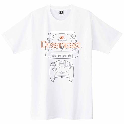 「ドリームキャスト」ハードTシャツ L