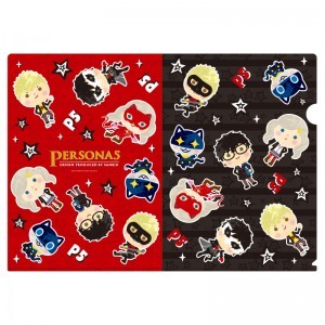 PERSONA5 Design Produced by Sanrio  クリアファイル （ミニキャラ）