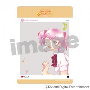 【ときめきメモリアル Girl's Side 4th Heart 2周年記念コンサート】 ときめきフレームのクリアカード　花椿 ひかる