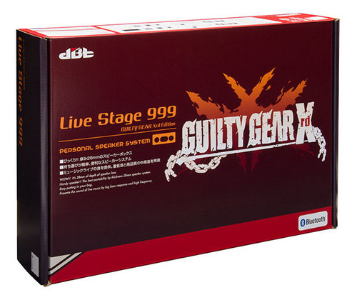 BluetoothスピーカーLiveStage999 GUILTY GEAR Xrd Edition｜エビテン