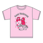 スーパーダンガンロンパ2 マッシュルームTシャツ ピンク サイズ：M