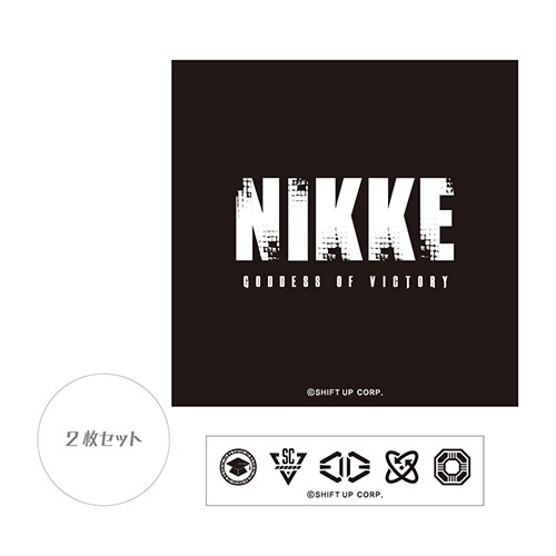 NIKKE ロゴステッカー タイトルロゴ