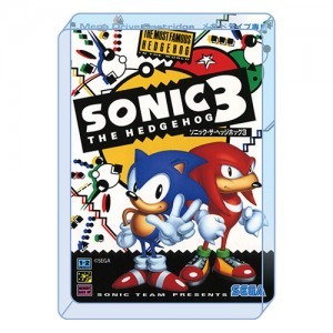 『ソニック・ザ・ヘッジホッグ』アクリルブロック＜ソニック・ザ・ヘッジホッグ3＞