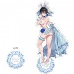 『バニーガーデン』描き下ろし特大アクリルスタンド(美羽香/バニーウエディング水着)