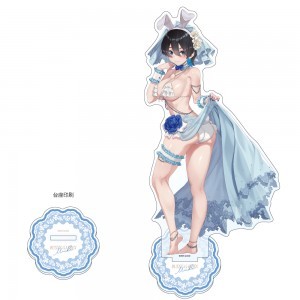 『バニーガーデン』描き下ろし特大アクリルスタンド(美羽香/バニーウエディング水着)