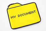 My Document Netbook Case 8.9インチ（イエロー）