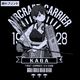 艦隊これくしょん〜艦これ〜加賀天竺パーカー BLACK-S