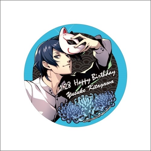 ペルソナ5ザ・ロイヤル】100mm缶バッジ <喜多川祐介 Birthday ver 