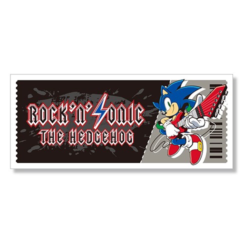 「ROCK 'N' SONIC THE HEDGEHOG」フェイスタオル