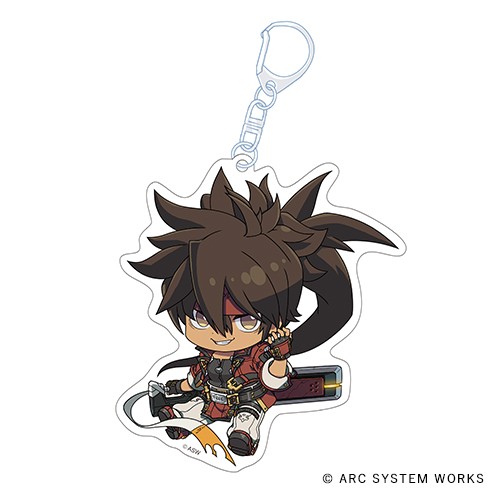 オンラインショップ GUILTY GEAR ソル ぺたん娘アクリルキーホルダー -STRIVE- バッグ・財布