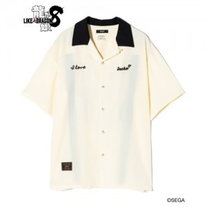 【龍が如く8 × glamb】Saeko Mukoda Shirts White L