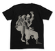 鉄山靠Tシャツ BLACK M