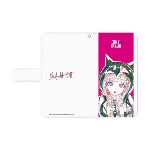 ダンガンロンパ1 2 Reload 七海千秋 Ani Art 手帳型スマホケース エビテン